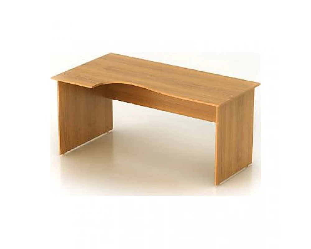 Стол кривол. левый 1602х902(702)х750 СФ09 Фея