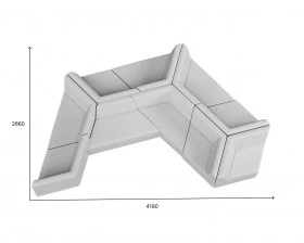 Комплект мягкой мебели Оригами MVK images