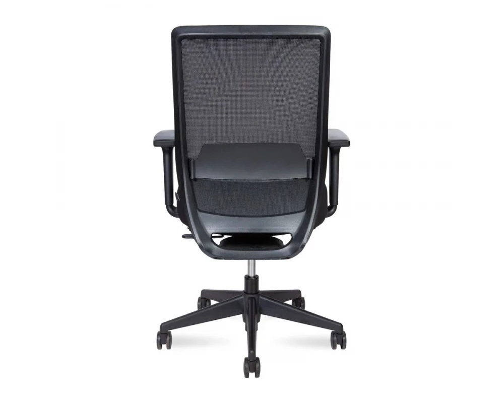 Кресло Norden Mono black LB Сетка/ Ткань, Черный