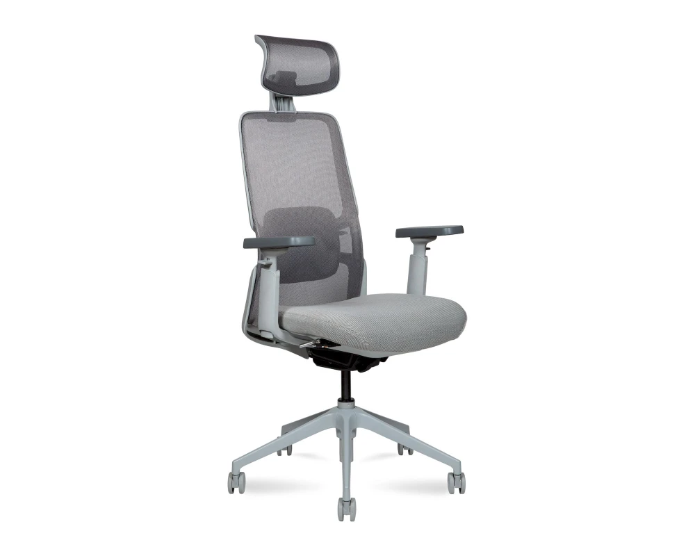 Кресло Norden Альпина / Alpina Сетка/Ткань, Серый