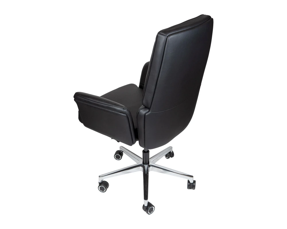 Кресло Norden Бонно / Bonno Натуральная кожа, Черный