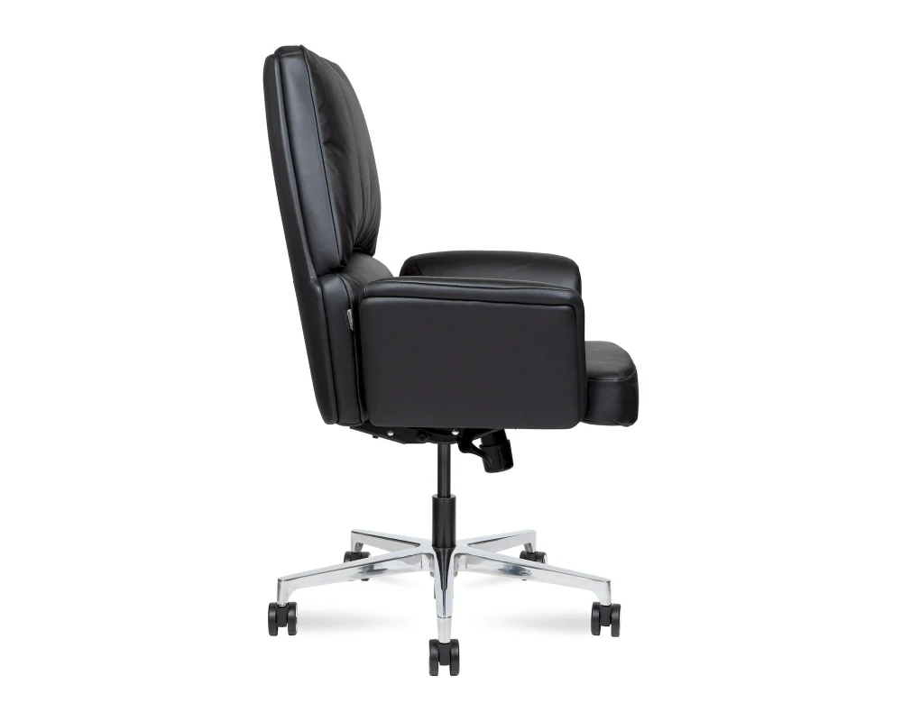 Кресло Norden Бонно / Bonno LB Натуральная кожа, Черный