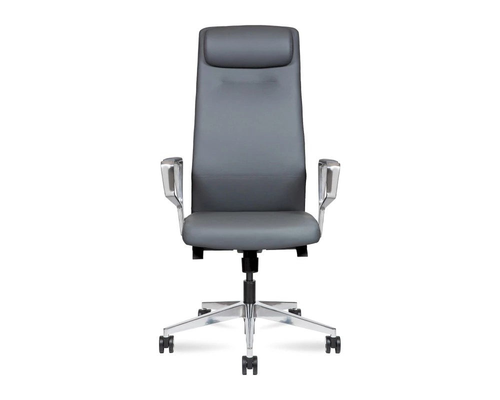 Кресло Norden West Натуральная кожа, Серый