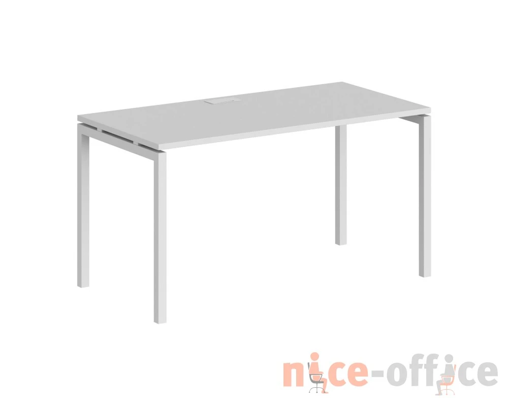 Стол 1200x700x750 профиль белый: 40x40 Сигма / Sigma Белый
