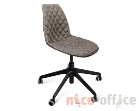 Стул подъемно-поворотный SHT-ST29-C12/S154 Ткань, Коричневый сахар/Черный images