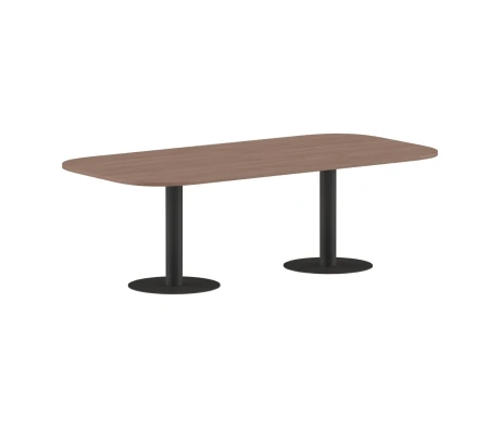 Конференц-стол на 6-8 человек овальный 2400х1200х750 Imago
