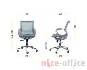 Кресло Йота М-805 GRAY CH images